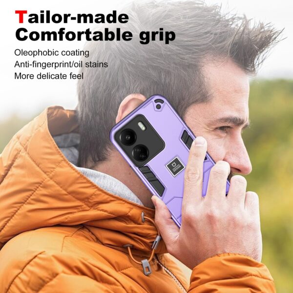 Forcell Xiaomi Poco C65/ Xiaomi Redmi 13C 4G / 5G Armor Shockproof Θήκη Σκληρή - Purple