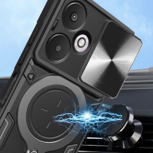 Forcell Xiaomi Redmi 13C 5G Camshield Holder Θήκη Σκληρή - Pink