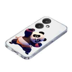 Forcell Xiaomi Poco C65 / Xiaomi Redmi 13C 4G Colored Drawing Θήκη Σιλικόνης Διάφανη με Σχέδιο