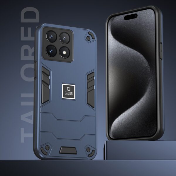 Forcell Xiaomi Poco X6 Pro 5G Armor Shockproof Θήκη Σκληρή - Blue