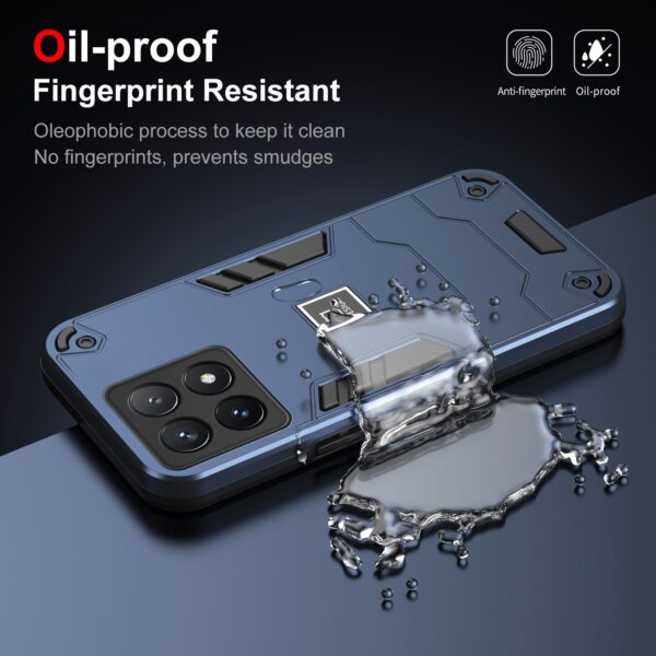 Forcell Xiaomi Poco X6 Pro 5G Armor Shockproof Θήκη Σκληρή - Blue