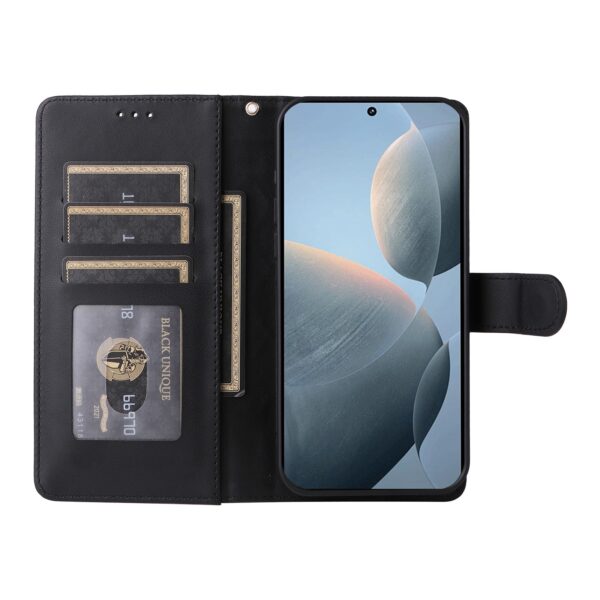 Tel1 Xiaomi Poco X6 Pro 5G Diamond Lattice Flip Θήκη Βιβλίο - Black