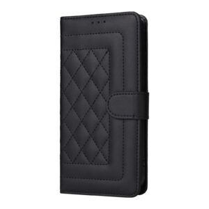 Tel1 Xiaomi Poco X6 Pro 5G Diamond Lattice Flip Θήκη Βιβλίο - Black