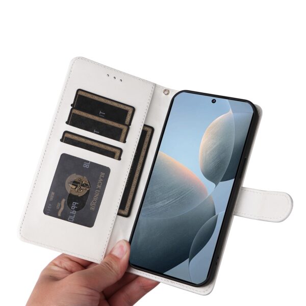 Tel1 Xiaomi Poco X6 Pro 5G Diamond Lattice Flip Θήκη Βιβλίο - White