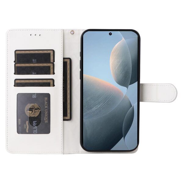 Tel1 Xiaomi Poco X6 Pro 5G Diamond Lattice Flip Θήκη Βιβλίο - White