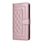 Tel1 Xiaomi Poco X6 Pro 5G Diamond Lattice Flip Θήκη Βιβλίο - Rose Gold