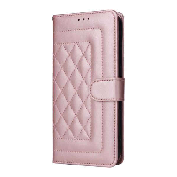 Tel1 Xiaomi Poco X6 Pro 5G Diamond Lattice Flip Θήκη Βιβλίο - Rose Gold Tel1 Xiaomi Poco X6 Pro 5G Diamond Lattice Flip Θήκη Βιβλίο - Rose Gold