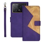 Tel1 Xiaomi Poco X6 Pro 5G Two Colour Splicing Θήκη Βιβλίο - Purple