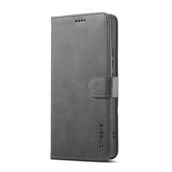 LC.IMEEKE Xiaomi Redmi Note 13 Pro Plus 5G Calf Texture Θήκη Βιβλίο - Grey LC.IMEEKE Xiaomi Redmi Note 13 Pro Plus 5G Calf Texture Θήκη Βιβλίο - Grey