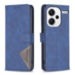 Tel1 Xiaomi Redmi Note 13 Pro Plus 5G Magnetic Buckle Rhombus Θήκη Βιβλίο - Blue