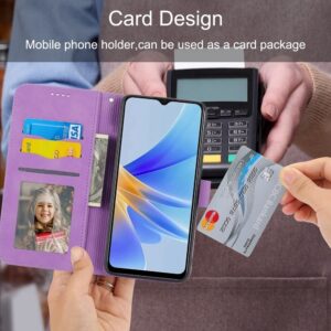 Tel1 Xiaomi Poco X6 Pro 5G Dierfeng Dream Line Θήκη Βιβλίο - Purple