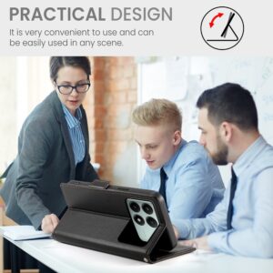 Tel1 Xiaomi Poco X6 Pro 5G Global Side Buckle Θήκη Βιβλίο - Black