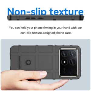 Forcell Xiaomi Poco X6 Pro 5G Rugged Shield Θήκη Σιλικόνης - Black