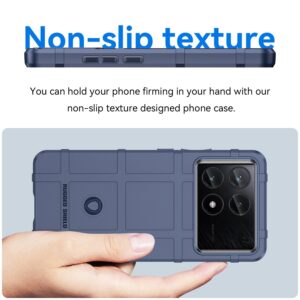 Forcell Xiaomi Poco X6 Pro 5G Rugged Shield Θήκη Σιλικόνης - Blue