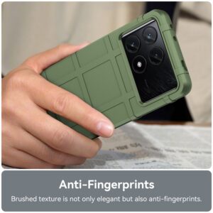 Forcell Xiaomi Poco X6 Pro 5G Rugged Shield Θήκη Σιλικόνης - Green