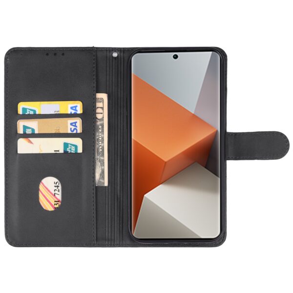 Tel1 Xiaomi Redmi Note 13 Pro Plus 5G Wallet Θήκη Βιβλίο - Black