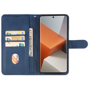 Tel1 Xiaomi Redmi Note 13 Pro Plus Wallet Θήκη Βιβλίο - Blue