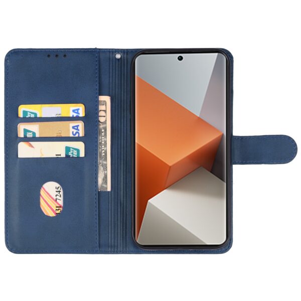Tel1 Xiaomi Redmi Note 13 Pro Plus Wallet Θήκη Βιβλίο - Blue