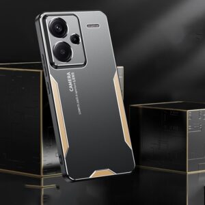 Forcell Xiaomi Redmi Note 13 Pro Plus 5G Metal Blade Series Θήκη Σκληρή -Gold