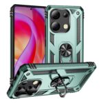 Forcell Xiaomi Redmi Note 13 Pro Plus 5G Ring Holder Θήκη Σκληρή - Dark Green