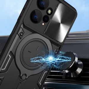 Forcell Xiaomi Redmi Note 12 4G Sliding Camshield Θήκη Σκληρή - Purple