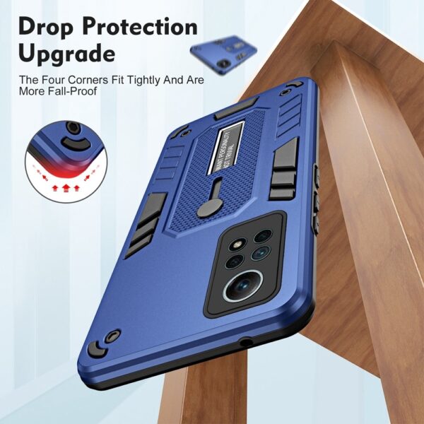 Forcell Xiaomi Redmi Note 12 Pro 4G Variety Brave Armor Θήκη Σκληρή - Blue