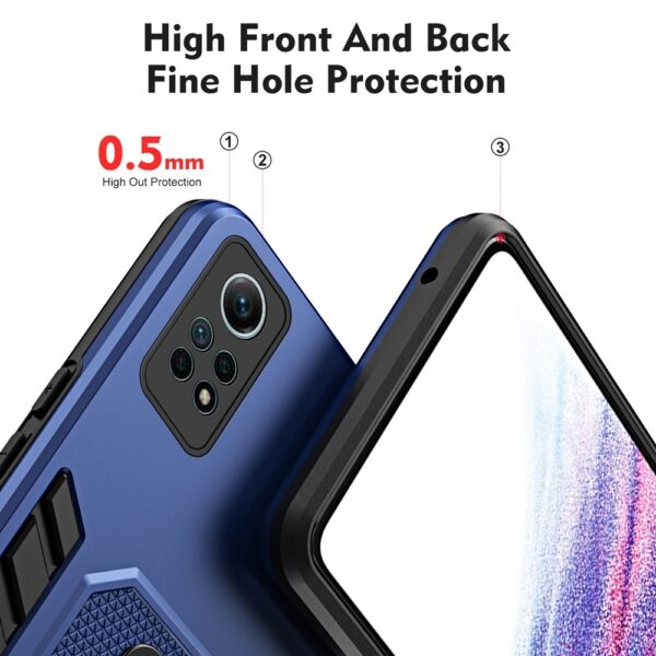 Forcell Xiaomi Redmi Note 12 Pro 4G Variety Brave Armor Θήκη Σκληρή - Blue