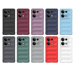 Forcell Xiaomi Redmi Note 13 Pro 4G / Xiaomi Poco M6 Pro 4G Magic Shield Θήκη Σιλικόνης - Grey