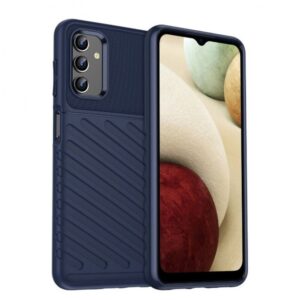 Forcell Samsung Galaxy A13 5G / A04s Thunderbolt Shockproof Θήκη Σιλικόνης - Blue