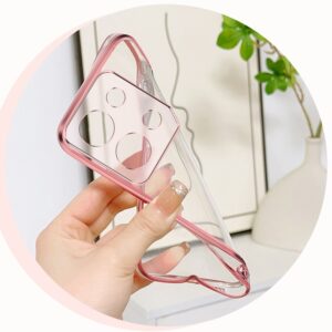 Forcell Xiaomi Redmi Note 13 Pro 4G/ Xiaomi Poco M6 Pro 4G Plated Gradient Glitter Θήκη Σιλικόνης - Pink