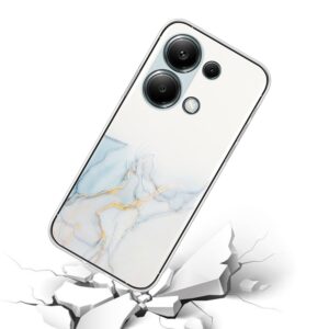 Forcell Xiaomi Redmi Note 13 Pro 4G/ Xiaomi Poco M6 Pro 4G Marble Pattern Θήκη Σιλικόνης - Grey