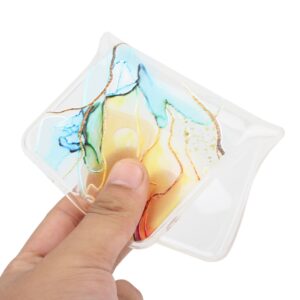 Forcell Xiaomi Redmi Note 13 Pro 4G/ Xiaomi Poco M6 Pro 4G Marble Pattern Θήκη Σιλικόνης - Yellow