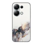 Forcell Xiaomi Redmi Note 13 Pro 4G/ Xiaomi Poco M6 Pro 4G Marble Pattern Θήκη Σιλικόνης - Black