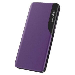 Tel1 Samsung Galaxy A22 4G / M32 4G Smart View Θήκη Βιβλίο - Purple