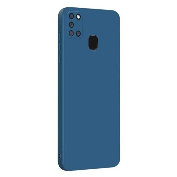 Forcell Samsung Galaxy A21s Matte Θήκη Σιλικόνης - Blue