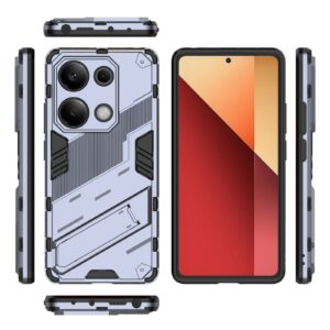 Forcell Xiaomi Redmi Note 13 Pro 4G / Poco M6 Pro 4G Punk Armor Θήκη Σκληρή - Grey