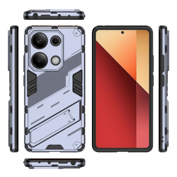 Forcell Xiaomi Redmi Note 13 Pro 4G / Poco M6 Pro 4G Punk Armor Θήκη Σκληρή - Grey