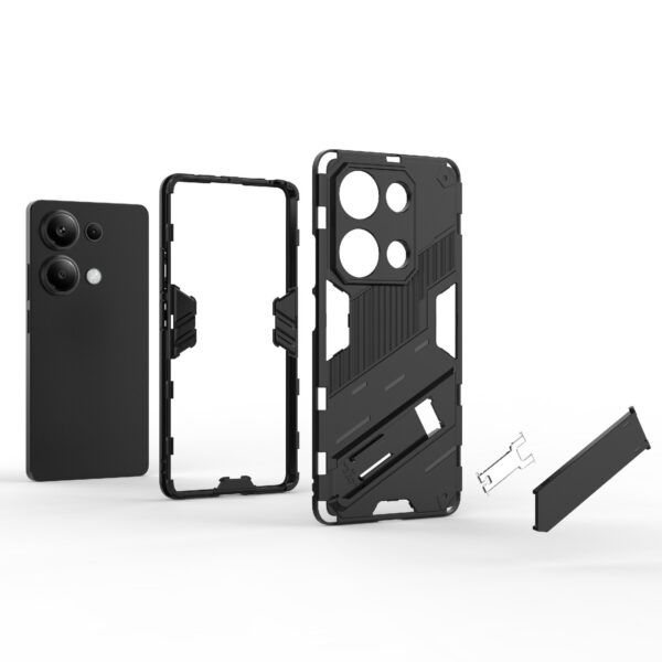 Forcell Xiaomi Redmi Note 13 Pro 4G / Poco M6 Pro 4G Punk Armor Θήκη Σκληρή - Grey