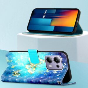 Tel1 Xiaomi Redmi Note 13 Pro 4G / Xiaomi Poco M6 Pro 4G 3D Painting Θήκη Βιβλίο με Σχέδιο