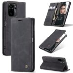 CaseMe 013 Xiaomi Redmi Note 10 4G / Note 10S / Xiaomi Poco M5s Multifunctional Horizontal Flip Θήκη Βιβλίο - Black