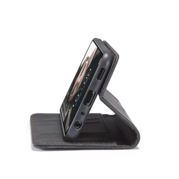 CaseMe 013 Xiaomi Redmi Note 10 4G / Note 10S / Xiaomi Poco M5s Multifunctional Horizontal Flip Θήκη Βιβλίο - Black