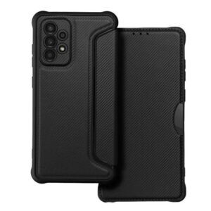 Tel1 Samsung Galaxy A53 5G Forcell Razor Carbon Θήκη Βιβλίο - Black