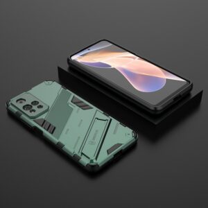 Forcell Xiaomi Redmi Note 11 Pro / Note 11 Pro 5G Punk Armor Θήκη Σκληρή - Green