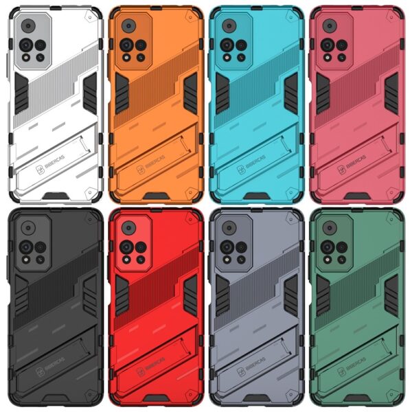 Forcell Xiaomi Redmi Note 11 Pro / Note 11 Pro 5G Punk Armor Θήκη Σκληρή - Green