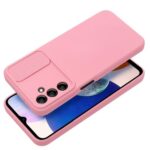 Forcell Samsung Galaxy A15 5G / A15 4G Slide Θήκη Σιλικόνης - Light Pink