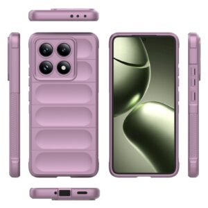 Forcell Xiaomi 14T 5G Magic Shield Θήκη Σιλικόνης - Purple