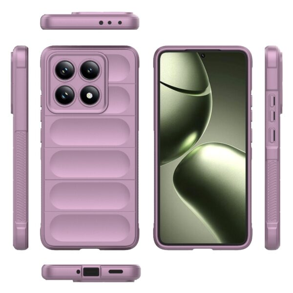 Forcell Xiaomi 14T 5G Magic Shield Θήκη Σιλικόνης - Purple