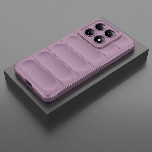 Forcell Xiaomi 14T 5G Magic Shield Θήκη Σιλικόνης - Purple