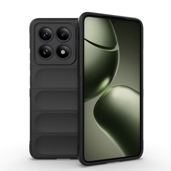 Forcell Xiaomi 14T 5G Magic Shield Θήκη Σιλικόνης - Black