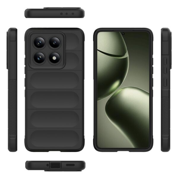 Forcell Xiaomi 14T 5G Magic Shield Θήκη Σιλικόνης - Black